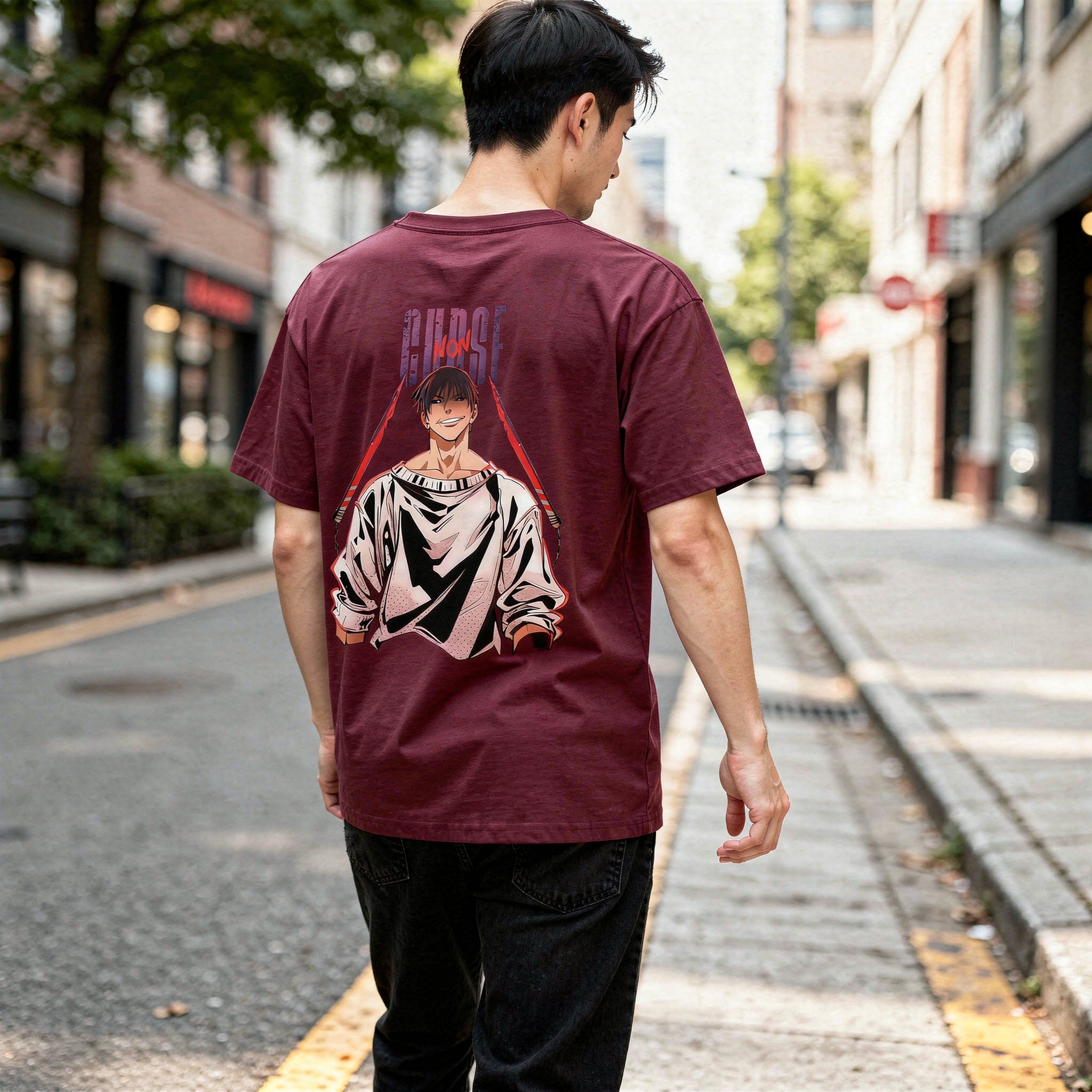 TOJI Oversized Graphic Tee