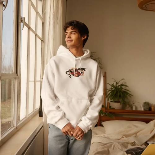 Anime Art Oversized Hoodie